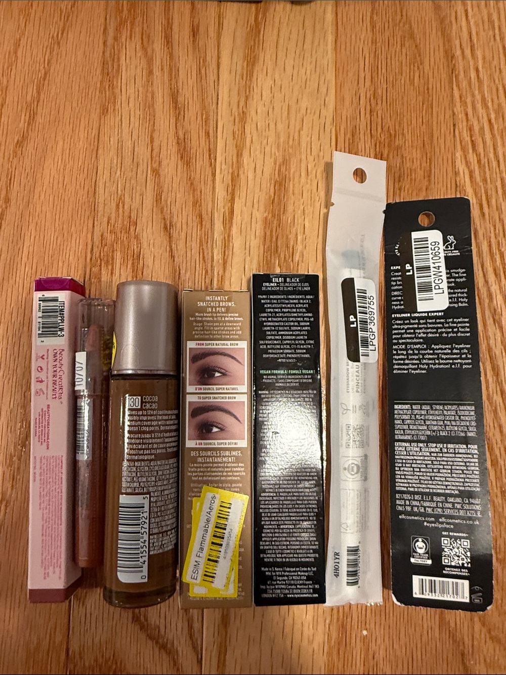 Assorted Women’s Makeup Bundle Set– Face Eyes & brows by NYX, e.l.f., Maybelline - Picture 5 of 7